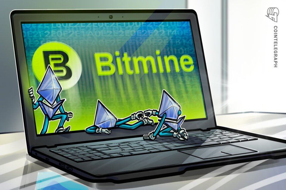Bitmine lifts Ether holdings to five.7M as it joins Russell 1000
