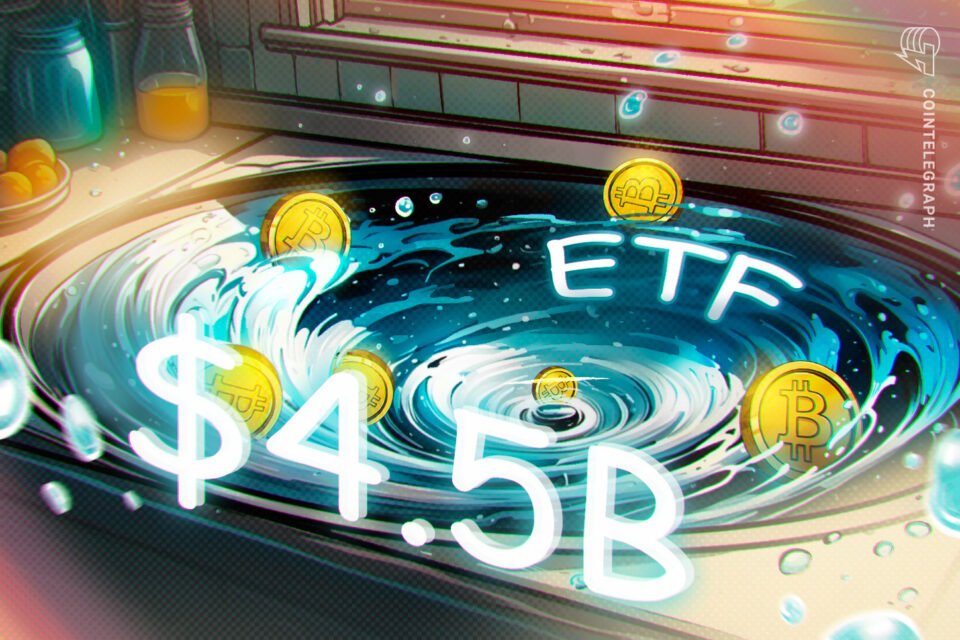Bitcoin ETFs lose document $4.5B in June, eclipsing Formulation’s $1.25B elevate