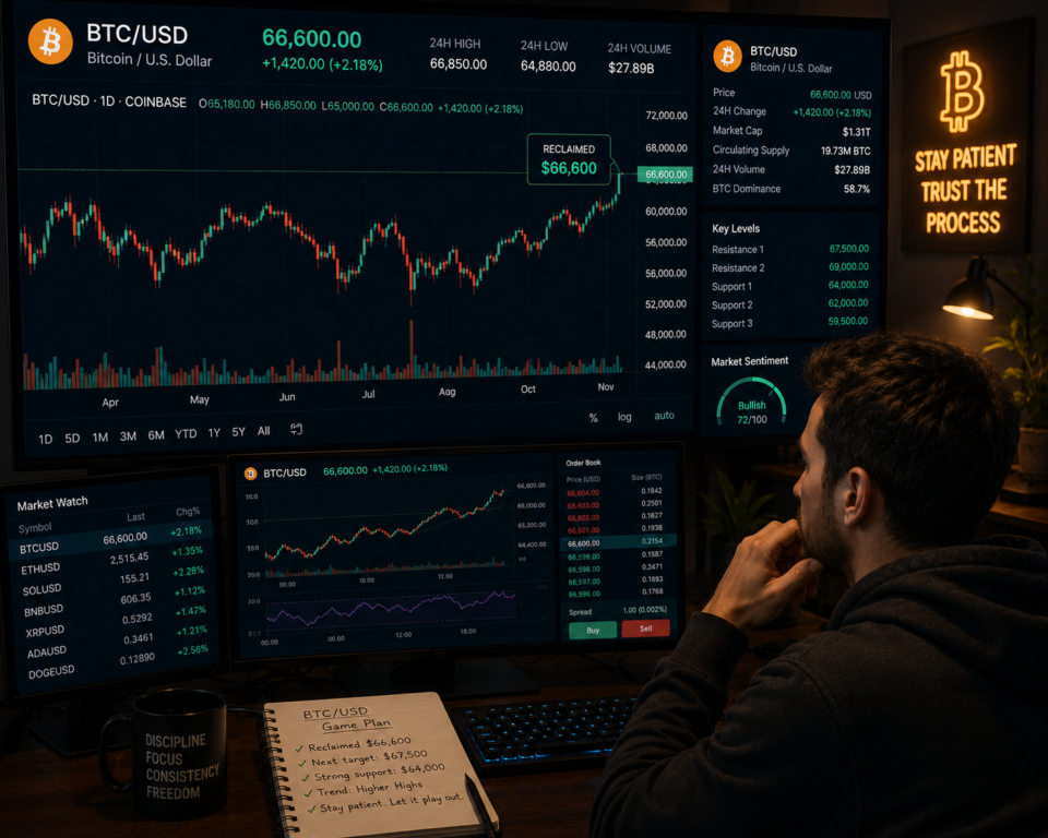 Bitcoin holds above key enhance as momentum indicators model at stabilization