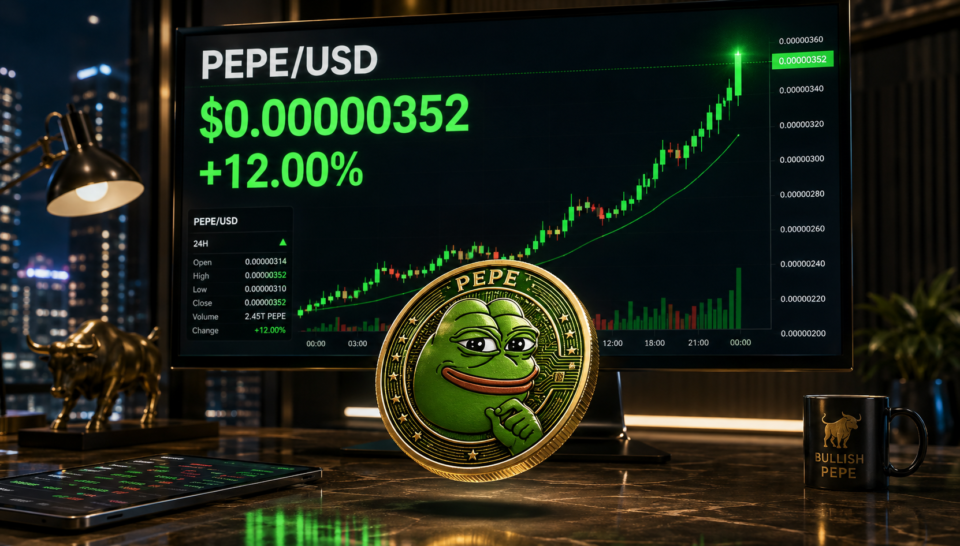Pepe rate rallies 25% as whale search information from and futures hobby surge