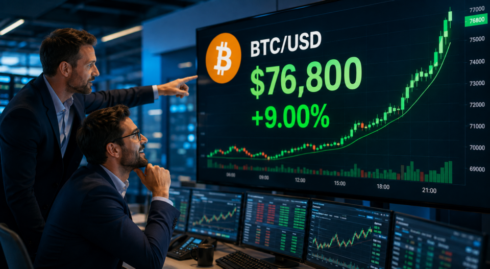 Bitcoin eyes $80k after weekly rally pushes BTC above key sharp averages