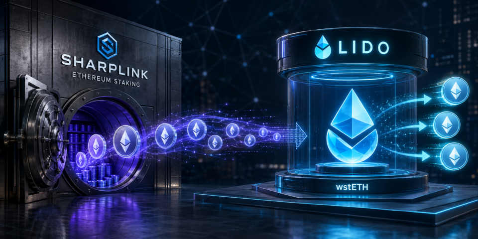 LDO surges as SharpLink seeks to stake $200m in ETH by the consume of Lido