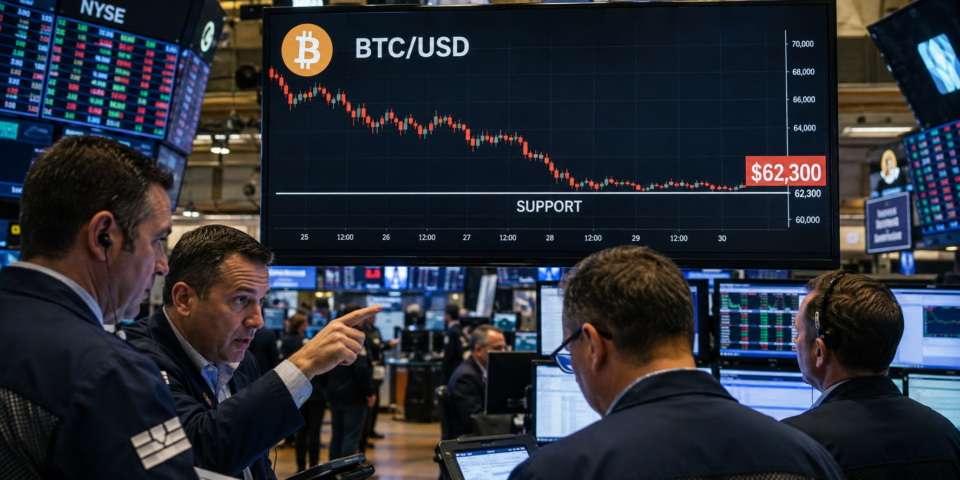 Bitcoin holds $62,300 strengthen as BTC makes an strive non eternal recovery