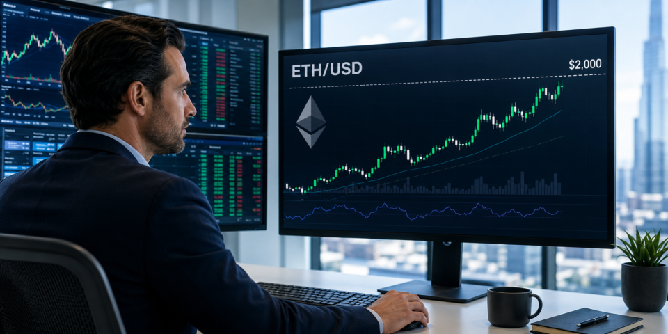 Ethereum holds above $1,900 as bulls goal the $2,000 resistance