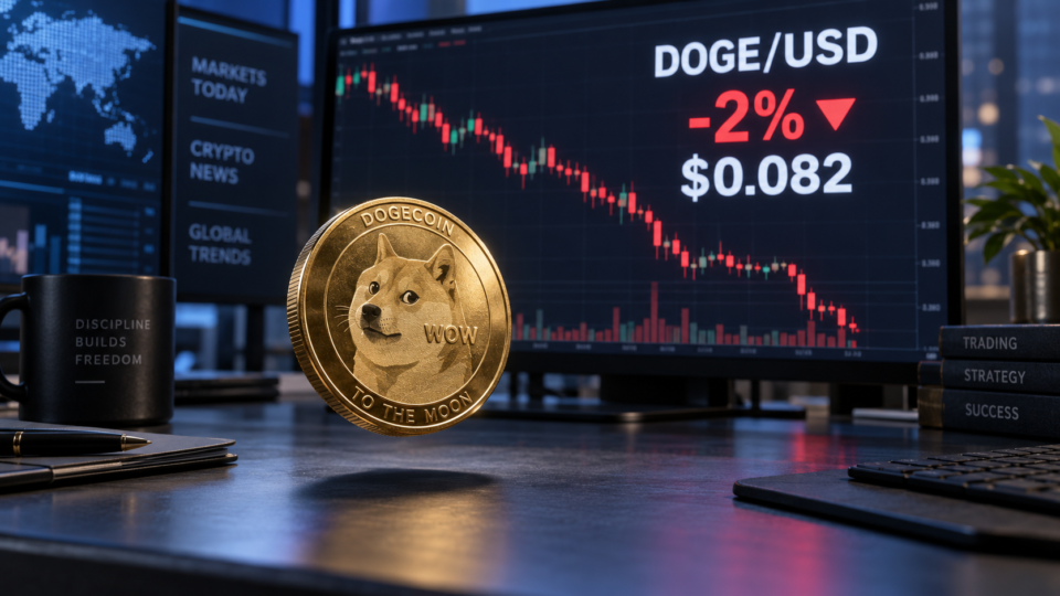 Dogecoin dips below $0.083 as outdated ETF count on of and bearish positioning limit recovery
