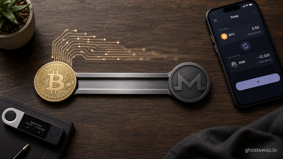 Bitcoin to Monero: a entire handbook to private crypto swaps 