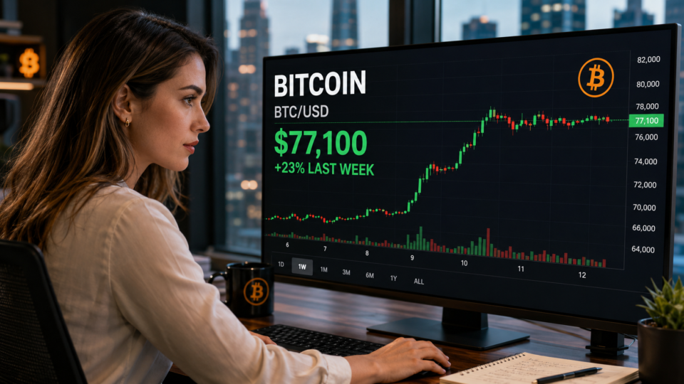 BTC consolidates attain $77,000 as merchants take $1.72B in profits
