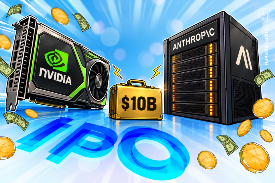 Nvidia considers $10B funding in doable tale Anthropic IPO: Reuters  