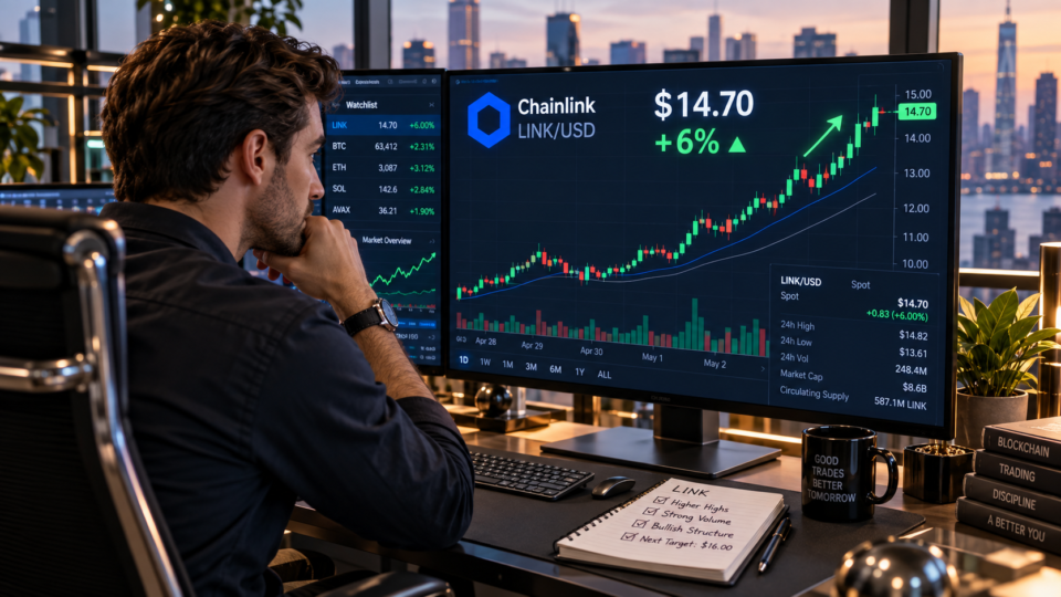 Chainlink surges 6% after CCIP 2.0 originate, but $15 resistance checks LINK rally